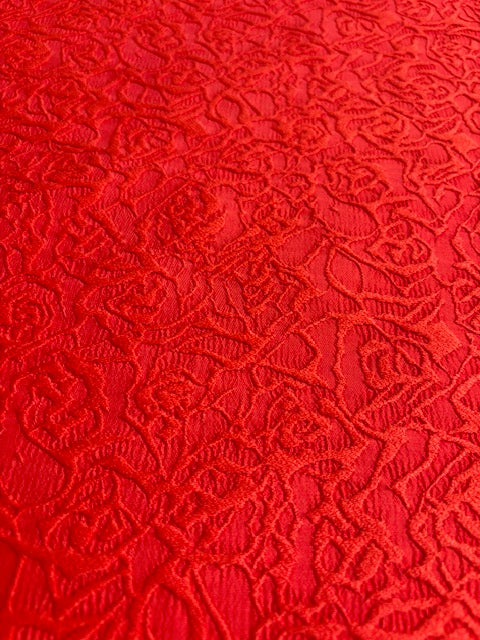 Fire Rose Brocade