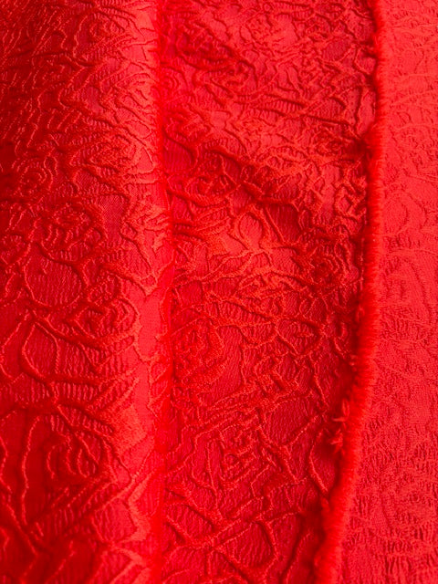 Fire Rose Brocade