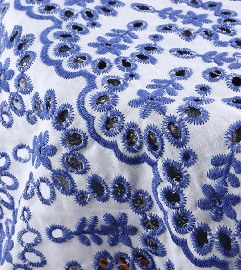 Parker Blue Eyelet