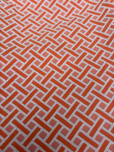 Trina Orange Brocade