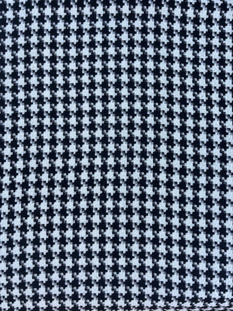 Classic Black White Houndstooth