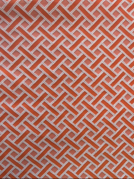 Trina Orange Brocade